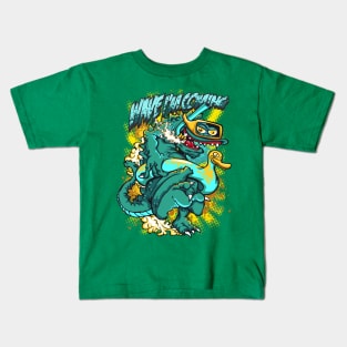 ~Wave~I'm Coming~ Kids T-Shirt